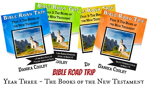 Bible Road Trip workbooks (4)